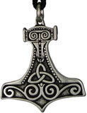 Soloman Pentant~Pewter Thor's Hammer Celtic Knot Mjolnir Pendant