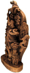 Magicun Altar~Dryad Design Aradia Statue Goddess of Witchcraft Statue in Wood Finish