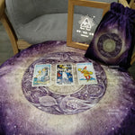 65X65CM Shadowscapes Velvet Tarot table cloth board Game Divination Tablecloth Accessories Tarot &Divination