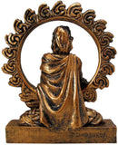 Magicun Altar~Dryad Design Small Celtic God Lugh Statue Bronze Finish