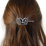 Viking Dragon Hair Hairpins Clips- Norse Celtic Knot Hair Accessories Hair Slide Hair Barrettes Irish Hair Decor for Long Hair Jewelry Braids Hair Stick With Dragon Design (AN-C1)