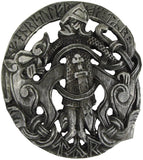 Magicun Altar~Pewter Norse God Tyr Rune Belt Buckle