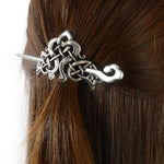 Viking Dragon Hair Hairpins Clips- Norse Celtic Knot Hair Accessories Hair Slide Hair Barrettes Irish Hair Decor for Long Hair Jewelry Braids Hair Stick With Dragon Design