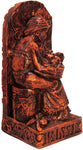 Magicun Altar~Dryad Design Seated Norse Goddess Idunna Statue Wood Finish