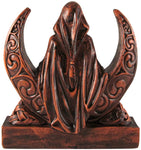 Magicun Altar~Dryad Design Moon Goddess Figurine - Wood Finish