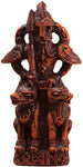 Magicun Altar~Dryad Design The All-Father Norse God Odin Figurine - Wood Finish