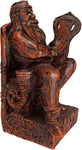 Magicun Altar~Dryad Design Seated Bragi Statue Norse God of Bards and Poetry