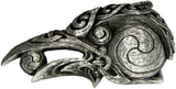 Magicun Altar~Pewter Celtic Knot Raven Belt Buckle