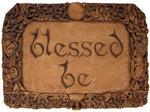 Magicun Altar~Blessed Be Wall Plaque Wood Finish