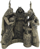 Magicun Altar~Dryad Design Celtic Goddess Brigid Brigit Statue Stone Finish