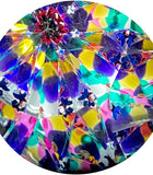 Glitter Wand Kaleidoscope 9 Inches - Continuous Movement Kaleidoscope,Glitter Filled Wands Kaleidoscope in Gift Box(Blue)