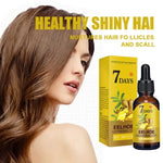 Ginger Hair Growth Essential Oil Fast Growing Products Natural Anti Hair Loss Prevent Hair Dry Frizzy Damaged Repair Care