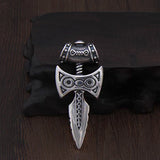 925 Sterling Silver Skyrim Amulet Of Talos Pendant Nekclace With Real Leather And Keel Chain As Gift - Necklaces