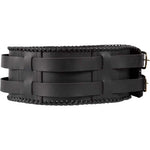 Medieval Leather Laced Wide Belt Men Larp Celtic Viking Pirate Warrior Armor Costume Double Buckle Strap Braided WaistBand Wrap