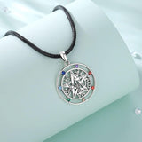 Tetragrammaton Necklace Wiccan Protection Amulet Pentacle Star Jewelry