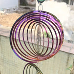 3D Rotating Wind Chimes Tree Of Life Wind Spinner Bell For Home Decor Aesthetic Garden Hanging Decoration Outdoor Windchimes Set