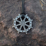 Dhar maWheel of Life Samsara Buddhist Amulet Pendant Talisman