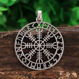 New Magicun Viking~Aegishjalmur Man Amulet Viking  Pendant  Vintage Charm With Best Friend Pendants