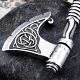 New Magicun Viking~Antique Silver  Axe Pendants  futhark Norse viking pagan Jewelry  1pc