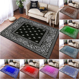 Bandana Pattern Area Rugs Carpet Runners Area Rug