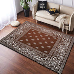 Bandana Pattern Area Rugs Carpet Runners Area Rug