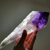 Natural Stone Crystal | Crystal Scepter | Purple - Beautiful Natural Purple Crystal 1pcs