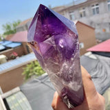 Natural Stone Crystal | Crystal Scepter | Purple - Beautiful Natural Purple Crystal 1pcs