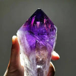 Natural Stone Crystal | Crystal Scepter | Purple - Beautiful Natural Purple Crystal 1pcs