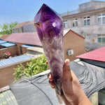 Natural Stone Crystal | Crystal Scepter | Purple - Beautiful Natural Purple Crystal 1pcs