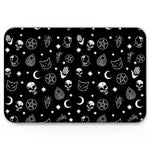 Black Witch Skull Moon Divination Doormat Non-slip Rug Soft Bath Mats Bathroom Supplies Carpet Living Room 50x80cm