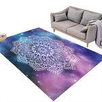 Bohemian Mandala Carpets Large for Living Room Galaxy Boho Floor Mat Home Decor alfombra