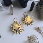 Bohemian Style Fashion Moon Star Fox Stud Earring