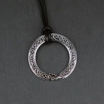 Celtics Snake Necklace Serpent Pendant Necklace Pagan Jewelry