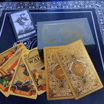 Divination Mystery Tarot Card Sun Moon Table Game Prediction Card PVC Waterproof Wear-resistant Gift Box Luxury