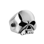 Magic Ring~Drop shipping 2020 New Cool Stainless Steel Fashion Punisher Skull Ring Punk Unqiue Jewelry For Men HF557