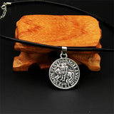 New Magicun Viking~Ethnic Knights Templar Seal Necklace Jewelry Collier Viking   1pc
