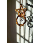 Fengshui Magic Witch Bells Occult Pagan Home Protection Door Hanging Banish Evil Energy Windows Wall Art Wicca Gift