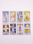 Full Russian version rider tarot cards deck mysterious divination fate Astrology board game card Tarot &Divination