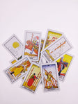 Full Russian version rider tarot cards deck mysterious divination fate Astrology board game card Tarot &Divination