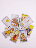 Full Russian version rider tarot cards deck mysterious divination fate Astrology board game card Tarot &Divination