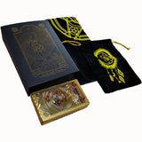 Gold Foil Tarot Card Stamping Box Set Luxury