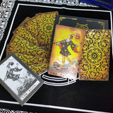 Gold Foil Tarot Card Stamping Box Set Luxury