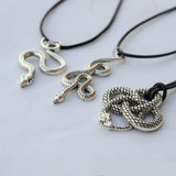 Gothic Snake  Serpent Necklace