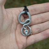 Gothic Snake  Serpent Necklace