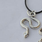 Gothic Snake  Serpent Necklace