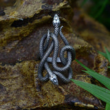 Gothic Witch Pagan Serpent Snake Open Adjustable Ring Occult Amulet Jewelry Wicca Gift