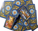 Tarot Cards for Beginners With Guid .Gilded Deck Tarot. Oracle Divination.Oracle Cards