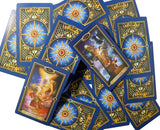 Tarot Cards for Beginners With Guid .Gilded Deck Tarot. Oracle Divination.Oracle Cards