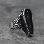 Unique Zombie Vampire Skull Biker Men's Ring