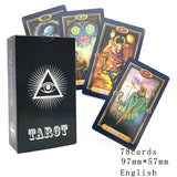 Tarot Cards for Beginners With Guid .Gilded Deck Tarot. Oracle Divination.Oracle Cards